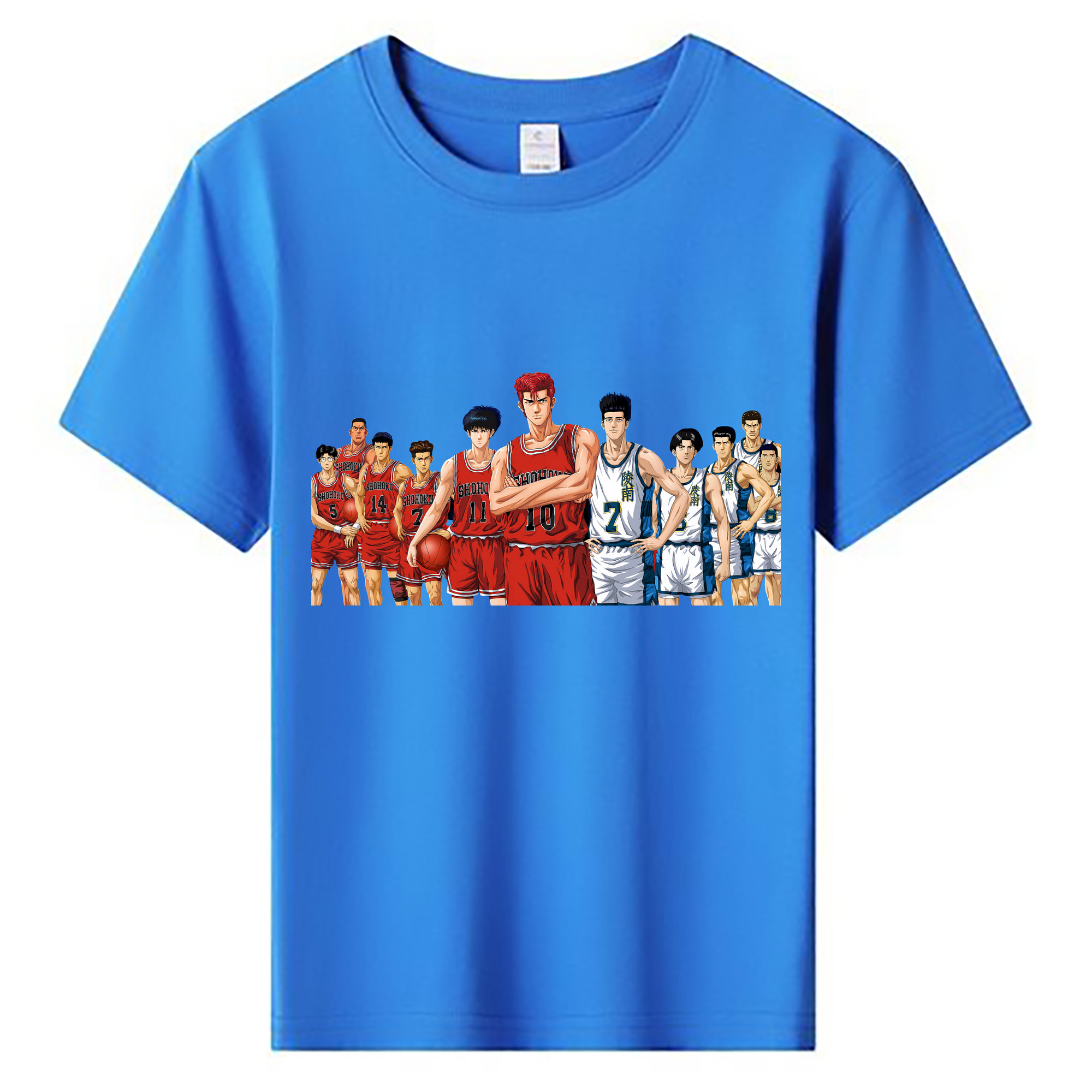 （画像用） SLAM DUNK／スラムダンク 綿100％キッズTシャツ（フロントプリント）